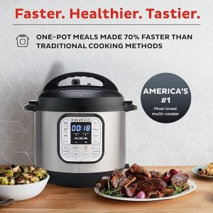  Amazoncom Instant Pot Duo 7-in-1 Electric Pressure Cooker Slow Cooker Rice Cooker Steamer Saut Yogurt Maker Warmer Sterilizer Includes App With Over 800 Recipes Stainless Steel 6 Quart Home Kitchen