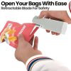 Handheld Vacuum Sealer for Food 4-in-1 Vacuum, Sealer & Thermal Bag Resealer – USB/Battery Powered, Compact Food packing for Home & Travel - Image 5