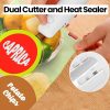 Handheld Vacuum Sealer for Food 4-in-1 Vacuum, Sealer & Thermal Bag Resealer – USB/Battery Powered, Compact Food packing for Home & Travel - Image 7