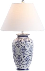 Juliana 26.25" Chinoiserie Ceramic LED Table Lamp